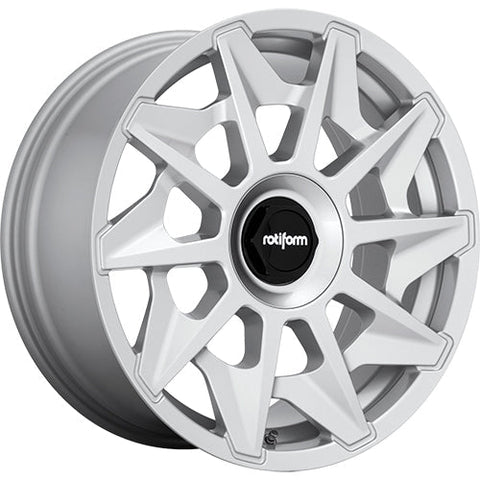 Rotiform Wheels CVT Gloss Silver 19x8.5 | 5x100/5x112 (R1241985F3+35)
