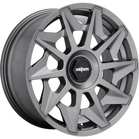 Rotiform Wheels CVT Matte Anthracite Gray 19x8.5 | Blank (R128198500+45D)
