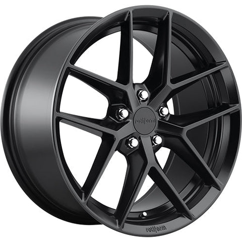 Rotiform Wheels FLG Matte Black 18x8.5 | 5x114.3 (R134188565+45)