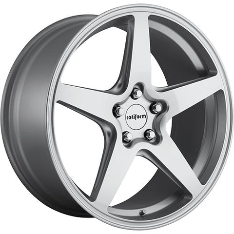 Rotiform Wheels WGR Gloss Silver 18x9.5 | Blank (R147189500+25D)