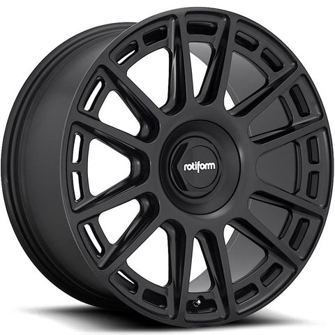 Rotiform Wheels OZR Matte Black 19x8.5 | Blank (R159198500+35D)