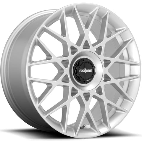Rotiform Wheels BLQ-C Silver 19x8.5 | 5x108/5x114.3 (R167198502+35A)