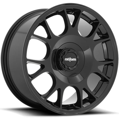 Rotiform Wheels TUF-R Gloss Black 20x10.5 | 5x112/5x114.3 (R187200542+35)