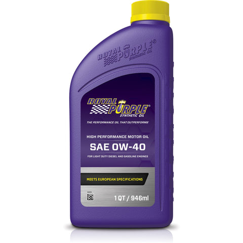 Royal Purple HD Motor Oil 0W40 | 1 Quart (11484)