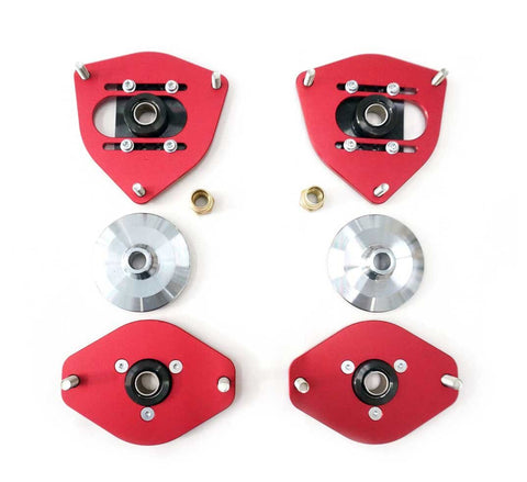 RS-R Front & Rear Adjustable Pillow Ball Upper Mounts | 2013-2021 Subaru BRZ / Scion FR-S (XSPIT065PFR)