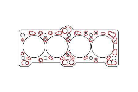 SCE ICS Titan Self-Sealing Copper Head Gasket 85.7mm Bore | 1G / 2G DSM (S91529)
