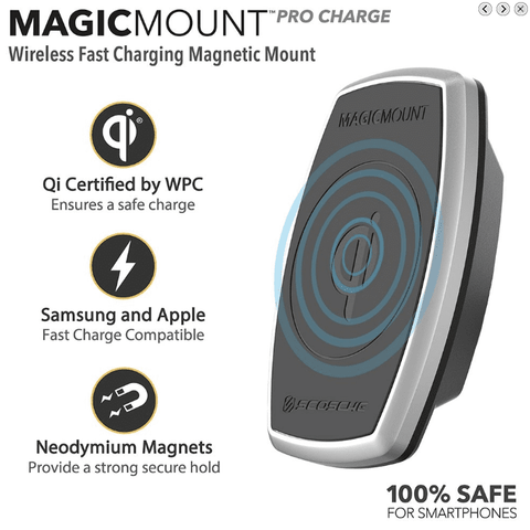 Scosche MagicMount Pro Charge - Window/Dash (MPQ2WD-XTSP1)