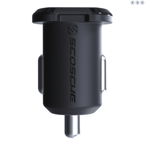 Scosche ReVolt 12W USB Car Charger - Black (USBC121M)