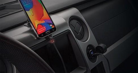 Scosche ReVolt Dual 12W USB Car Charger - Black (USBC242M)