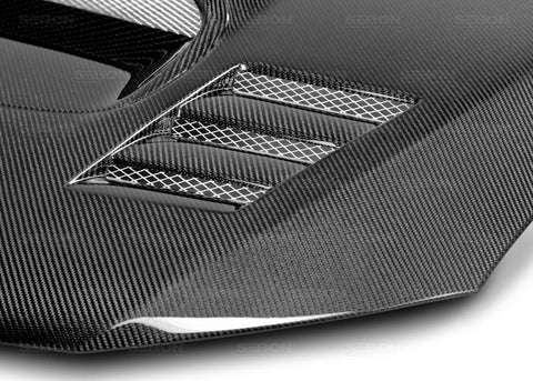Seibon CW-Style Carbon Fiber Hood | 2008-2014 Subaru STI/WRX (HD0809SBIMP)