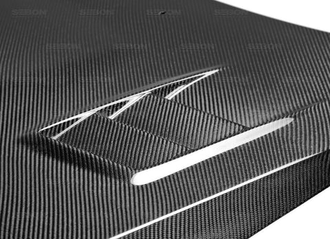 Seibon CW-Style Carbon Fiber Hood | 2008-2014 Subaru STI/WRX (HD0809SBIMP)