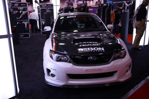 Seibon CW-Style Carbon Fiber Hood | 2008-2014 Subaru STI/WRX (HD0809SBIMP)