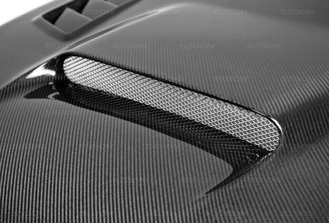 Seibon CW-Style Carbon Fiber Hood | 2008-2014 Subaru STI/WRX (HD0809SBIMP)