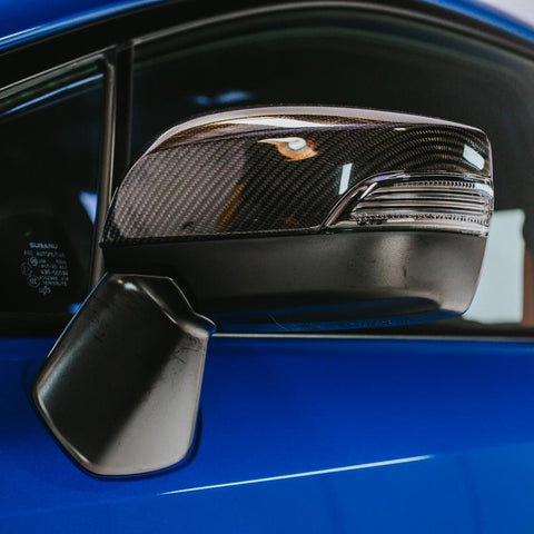 Seibon Carbon Fiber Mirror Caps | 2015-2021 Subaru WRX/STI (MC15SBIMP)