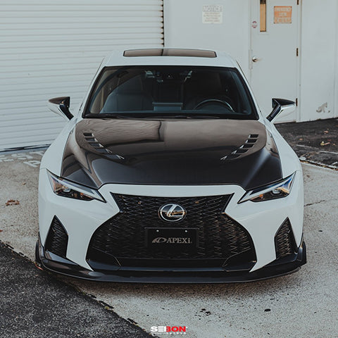Seibon BT-Style Carbon Fiber Hood | 2021-2023 Lexus IS/F Sport (HD21LXIS350-BT)