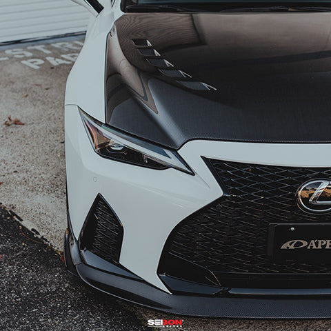 Seibon BT-Style Carbon Fiber Hood | 2021-2023 Lexus IS/F Sport (HD21LXIS350-BT)