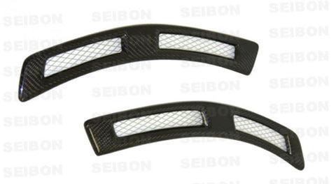 Seibon Carbon Fiber Fender Ducts | 2008-2015 Mitsubishi Evo X (FD0809MITEVOX)