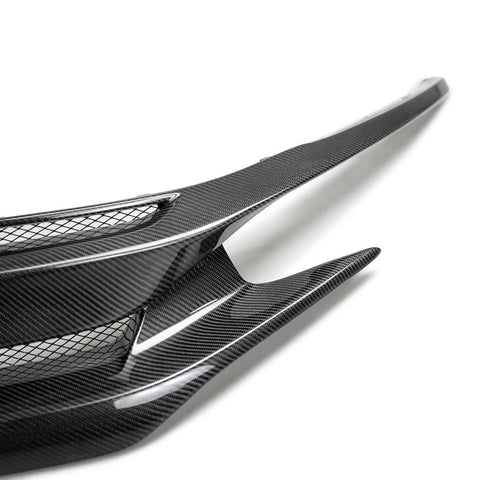 Seibon OEM-Style Carbon Fiber Front Grille | 2016-2021 Honda Civic (FG16HDCV4D)