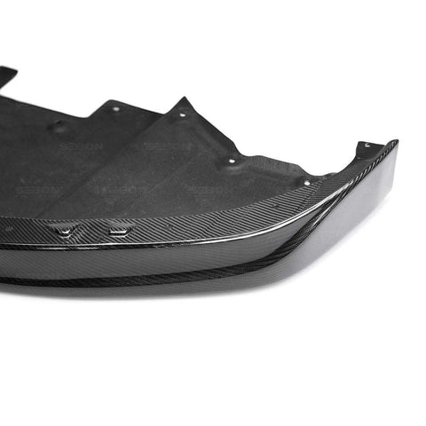 Seibon OEM-Style Carbon Fiber Front Lip | 2009-2011 Nissan GT-R R35 (FL0910NSGTR-OE)