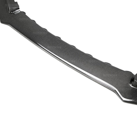 Seibon TA-Style Carbon Fiber Front Lip | 2017-2021 Honda Civic Type-R (FL17HDCVR-TA)