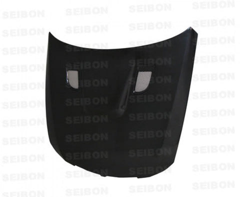 Seibon BM-Style Carbon Fiber Hood | 2005-2008 BMW 3 Series 4 dr E90 (HD0507BMWE90-BM)