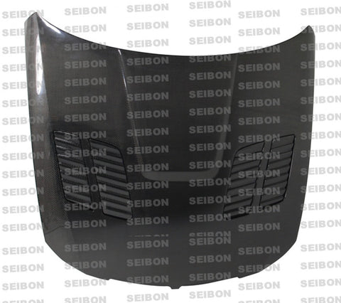 Seibon GTR-Style Carbon Fiber Hood | 2005-2008 BMW 3 Series 4 dr E90 (HD0507BMWE90-GTR)