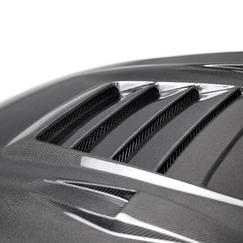 Seibon DS-Style Carbon Fiber Hood | 2009-2016 Nissan GT-R R35 (HD0910NSGTR-DS)