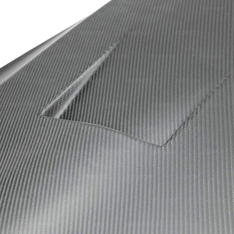 Seibon GT-Style Dry Carbon Fiber Hood | 2009-2016 Nissan GT-R R35 (HD0910NSGTR-GT-DRY)