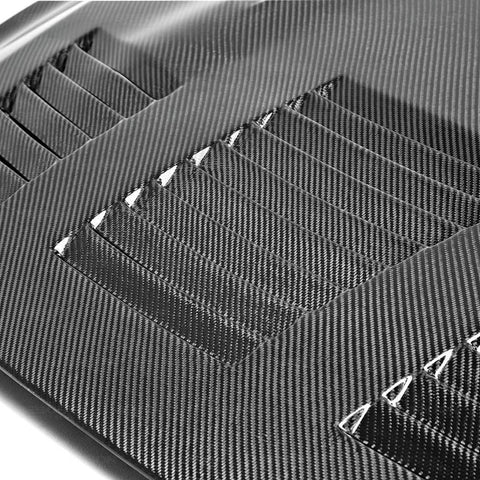 Seibon GTII-Style Carbon Fiber Hood | 2009-2016 Nissan GT-R R35 (HD0910NSGTR-GTII)