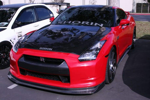 Seibon OEM-Style Carbon Fiber Hood | 2009-2016 Nissan GT-R R35 (HD0910NSGTR-OE)
