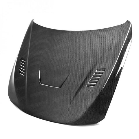 Seibon VR-Style Carbon Fiber Hood | 2012-2014 BMW F30 / F32 (HD1213BMWF30-VR)