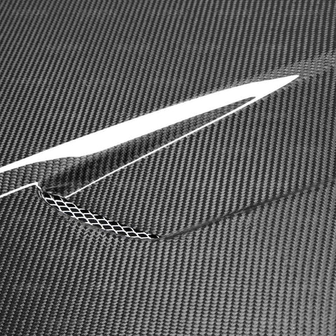 Seibon TM-Style Carbon Fiber Hood | 2015-2017 VW Golf/GTI MK7 (HD12VWG7-TM)