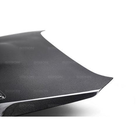 Seibon CS-Style Carbon Fiber Hood | 2015-2019 Subaru WRX/STI (HD15SBIMP-CS)