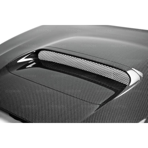 Seibon OEM-Style Carbon Fiber Hood | 2015-2019 Subaru WRX/STI (HD15SBIMP-OE)
