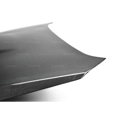 Seibon OEM-Style Carbon Fiber Hood | 2015-2019 Subaru WRX/STI (HD15SBIMP-OE)
