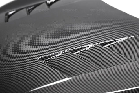 Seibon TS-Style Carbon Fiber Hood | 2016-2020 Honda Civic (HD16HDCV-TS)