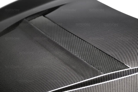 Seibon VS-Style Carbon Fiber Hood | 2016-2017 Honda Civic (HD16HDCV-VS)