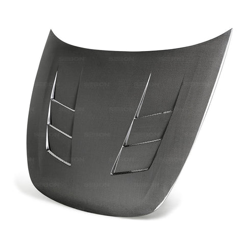 Seibon TS Carbon Fiber Hood | 2018-2019 Kia Stinger (HD18KIST-TS)
