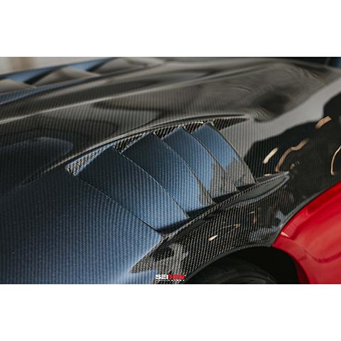 Seibon TV-Style Carbon Fiber Hood | 2020-2021 Toyota Supra (HD20TYSUP-TV-DS)