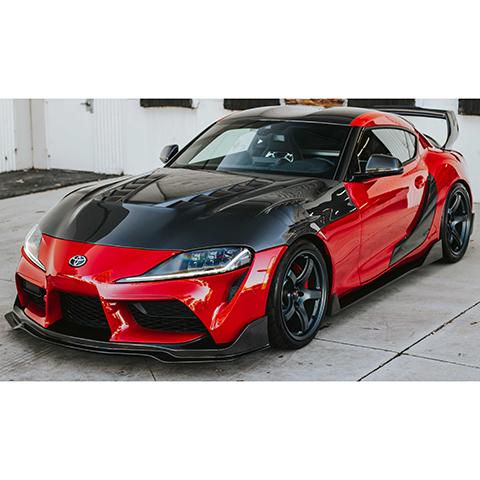 Seibon TV-Style Carbon Fiber Hood | 2020-2026 Toyota Supra (HD20TYSUP-TV-DS)