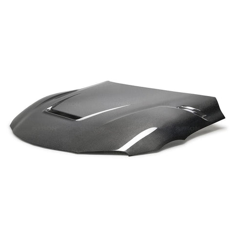 Seibon VS-Style Double Sided Carbon Fiber Hood | 2020-2026 Toyota Supra A90 (HD20TYSUP-VS-DS)