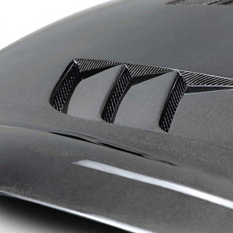 Seibon TS-Style Carbon Fiber Hood | 2022 Subaru BRZ/Toyota GR86 (HD22TY86-TS)