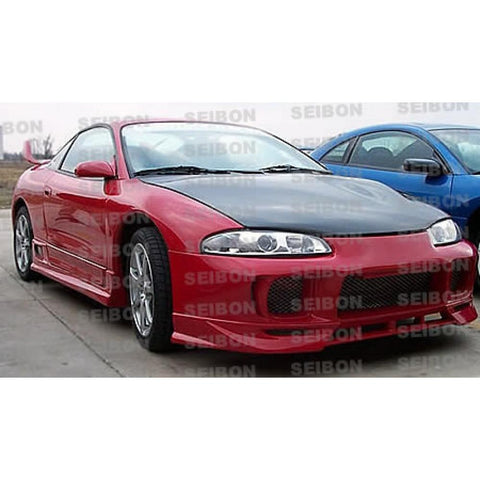 Seibon OEM-Style Carbon Fiber Hood | 1995-1999 Mitsubishi Eclipse (HD9599MITEC-OE)