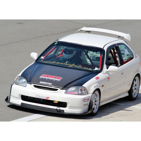 Seibon OEM-Style Carbon Fiber Hood | 1996-1998 Honda Civic (HD9698HDCV-OE)