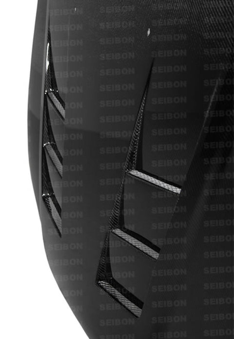 Seibon TS Style Carbon Fiber Hood | 1996-1998 Honda Civic (HD9698HDCV-TS)