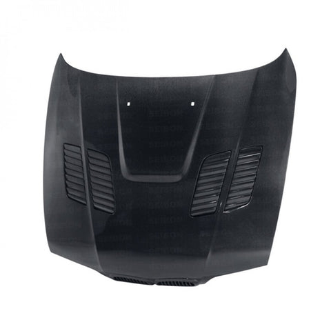 Seibon GTR-Style Carbon Fiber Hood | 1997-2003 BMW 5 Series 4Dr (HD9703BMWE39-GTR)