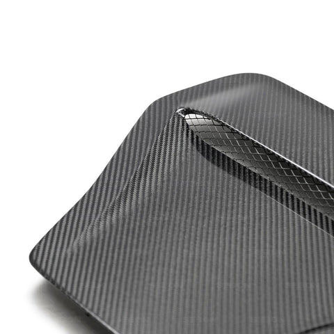 Seibon OEM-Style Dry Carbon Fiber Hood Scoop | 2017-2021 Honda Civic Type-R (HDS17HDCVR)