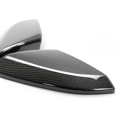 Seibon Carbon Fiber Mirror Caps | 2016-2021 Honda Civic/Civic Type-R (MC16HDCV-V2)