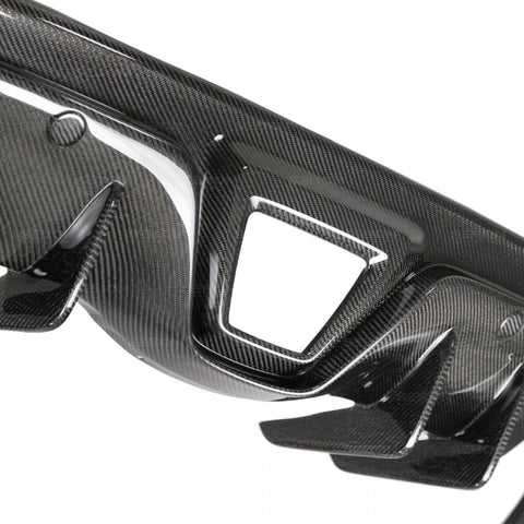 Seibon MB-Style Carbon Fiber Rear Diffuser | 2020-2026Toyota GR Supra (RD20TYSUP-MB)