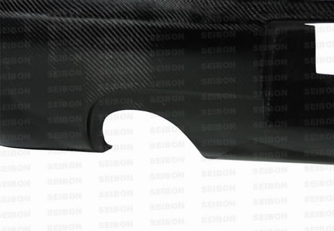 Seibon Carbon Fiber TS-Style Rear Lip | 2003-2007 Infiniti G35 (RL0305INFG352D-TS)